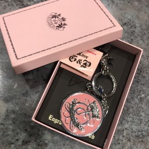 Juicy Couture Key Chain- Engravable